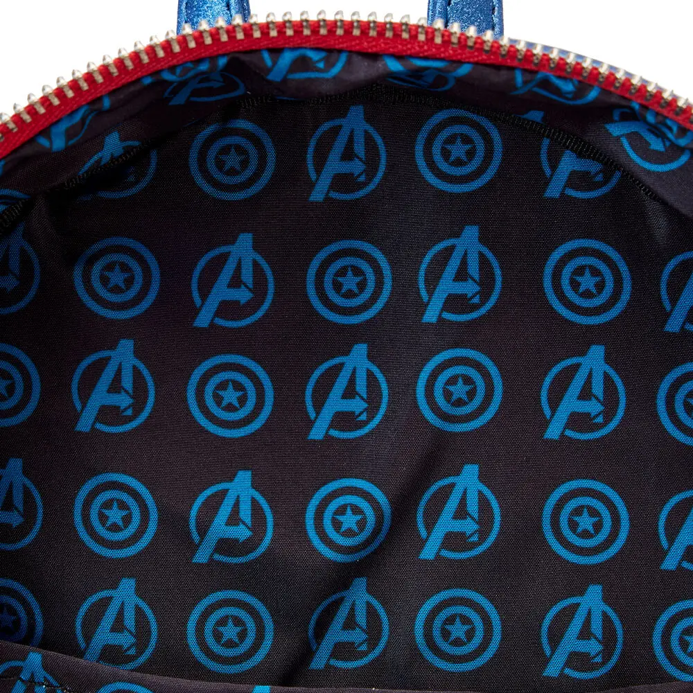 Loungefly Marvel rucsac metalic Căpitanul America 26cm poza produsului