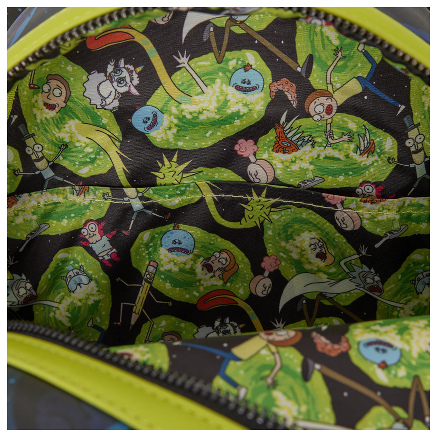 Loungefly Cartoon Network Rick and Morty Space Cruiser rucsac Loungefly 26cm poza produsului
