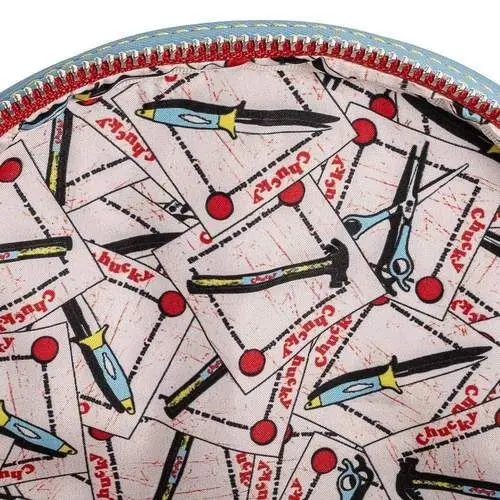 Childs Play by Loungefly Rucsac Chucky Cosplay poza produsului