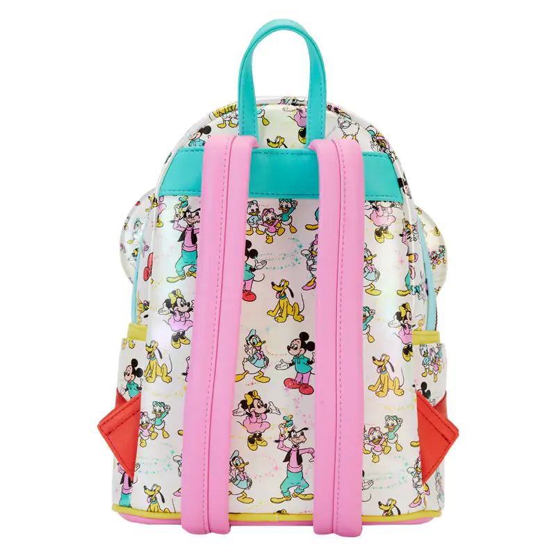 Loungefly Disney 100 Mickey & Friends rucsac clasic + bentiță pentru urechi poza produsului