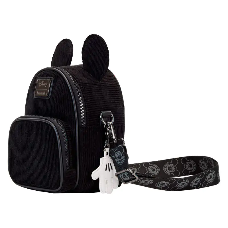 Loungefly Disney 100 Mickey Mouse Classic rucsac convertibil mini si geanta crossbody 20 cm poza produsului