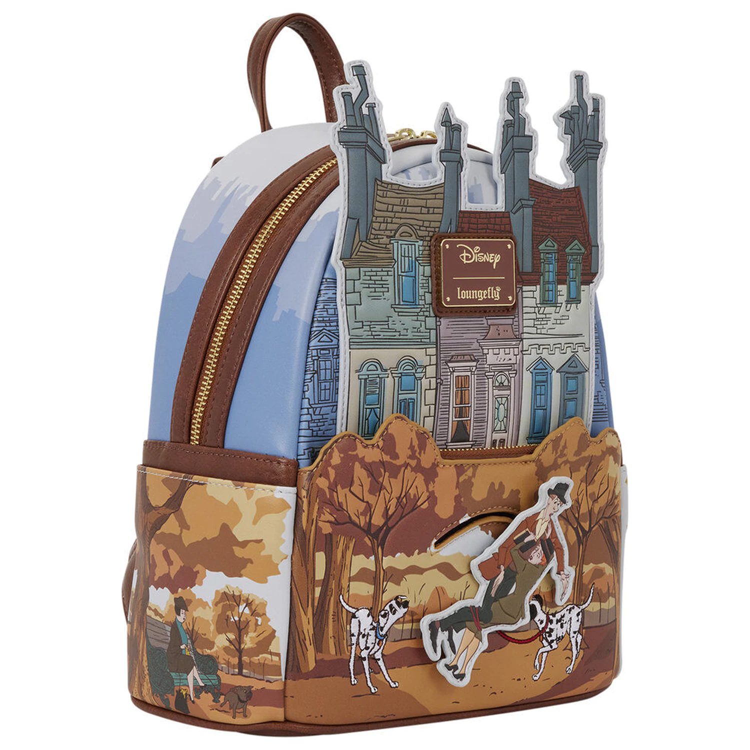 Loungefly Disney 101 Dalmatians Roger & Anita rucsac 26cm poza produsului