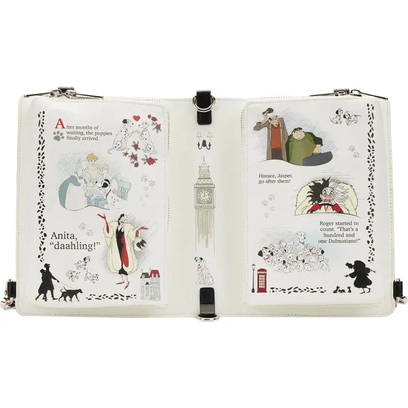 Loungefly Disney 101 Dalmatians geantă rucsac 30cm poza produsului