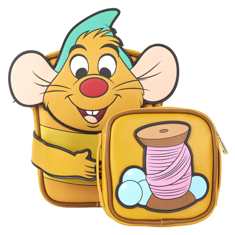 Loungefly Disney Cinderella 75th Anniversary Gus geantă de umăr poza produsului