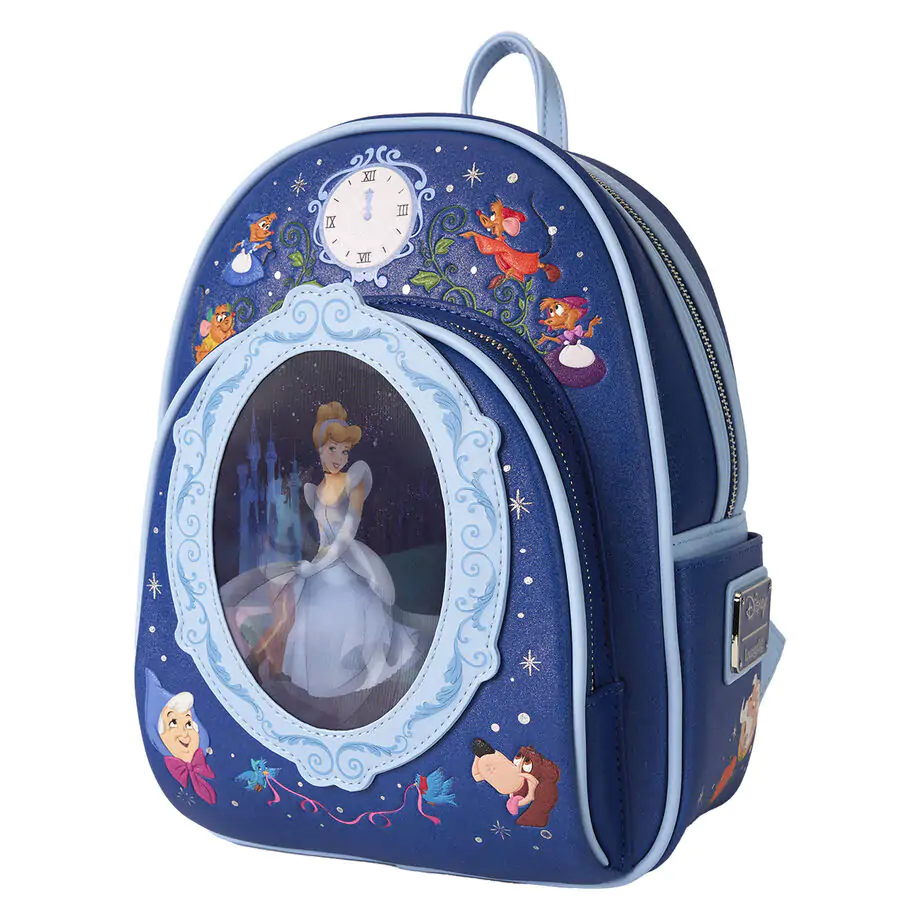 Loungefly Disney Cinderella 75th Anniversary rucsac lenticular poza produsului