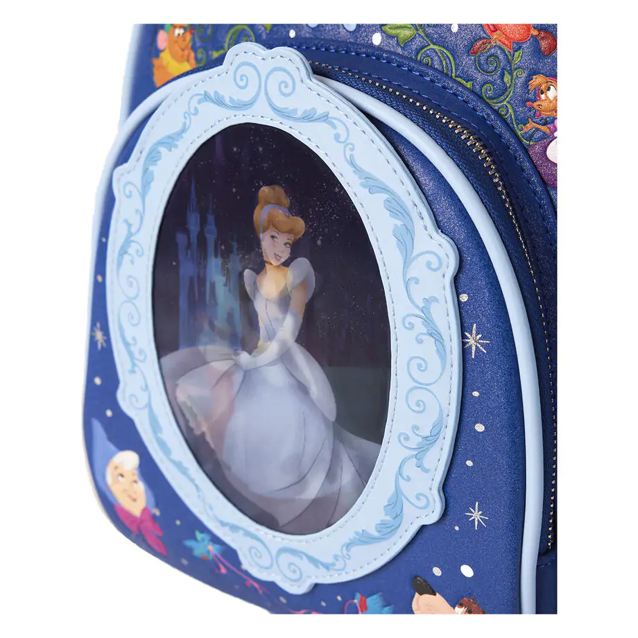 Loungefly Disney Cinderella 75th Anniversary rucsac lenticular poza produsului