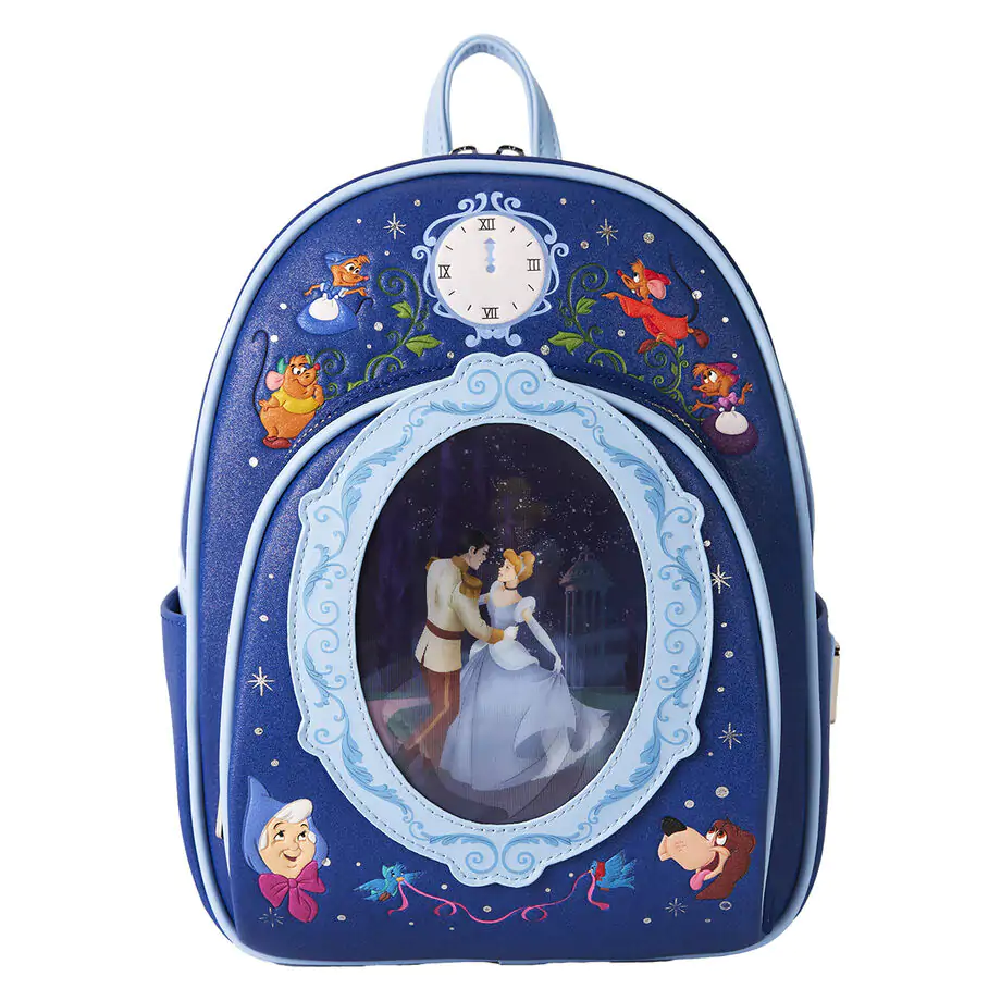 Loungefly Disney Cinderella 75th Anniversary rucsac lenticular poza produsului