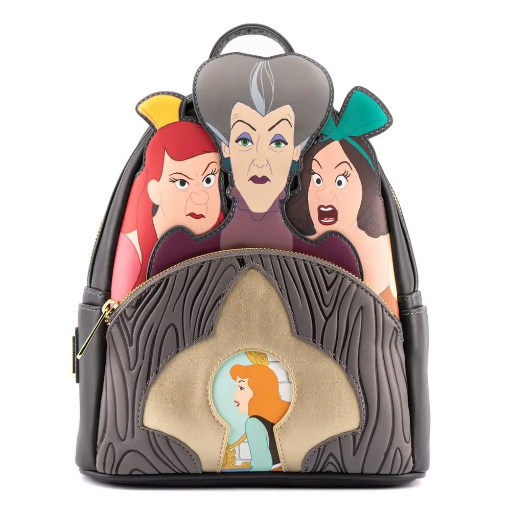 Disney by Loungefly Rucsac Villains Scene Evil Stepmother And Step Sisters poza produsului