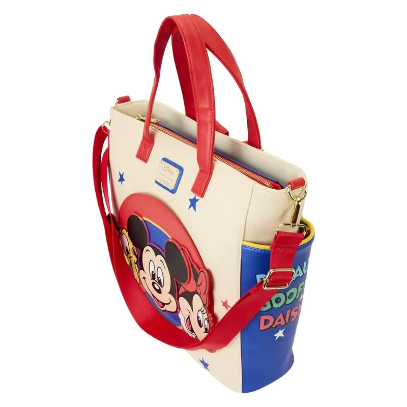 Loungefly Disney Classic Mickey and Friends rucsac convertibil geantă tote poza produsului