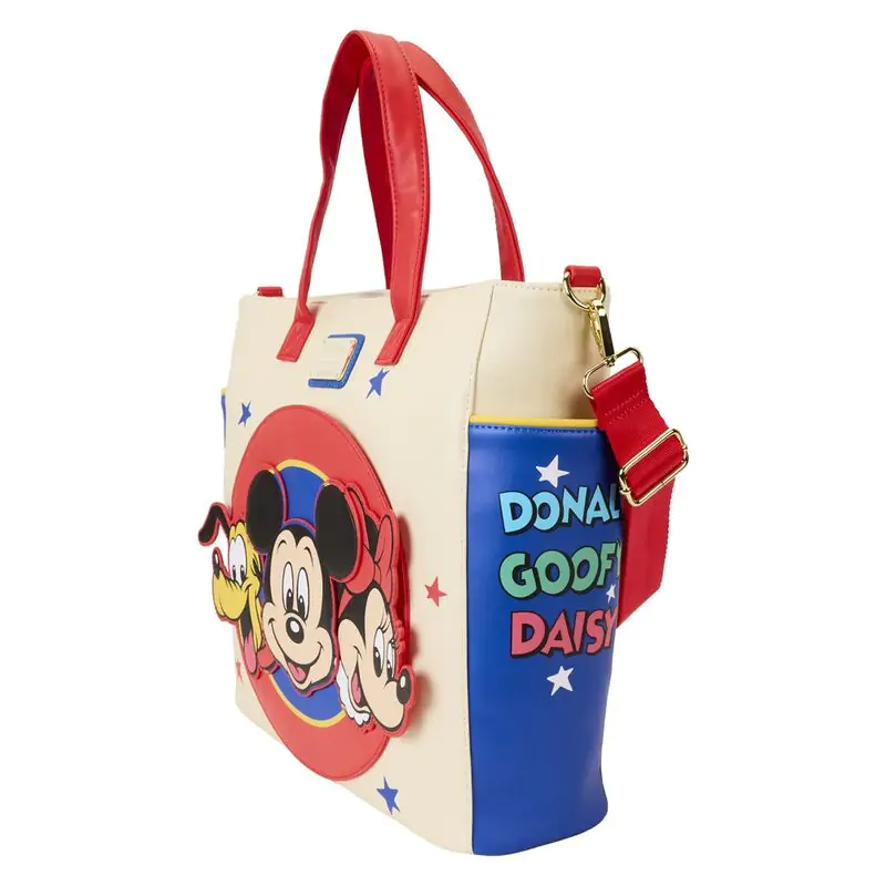 Loungefly Disney Classic Mickey and Friends rucsac convertibil geantă tote poza produsului