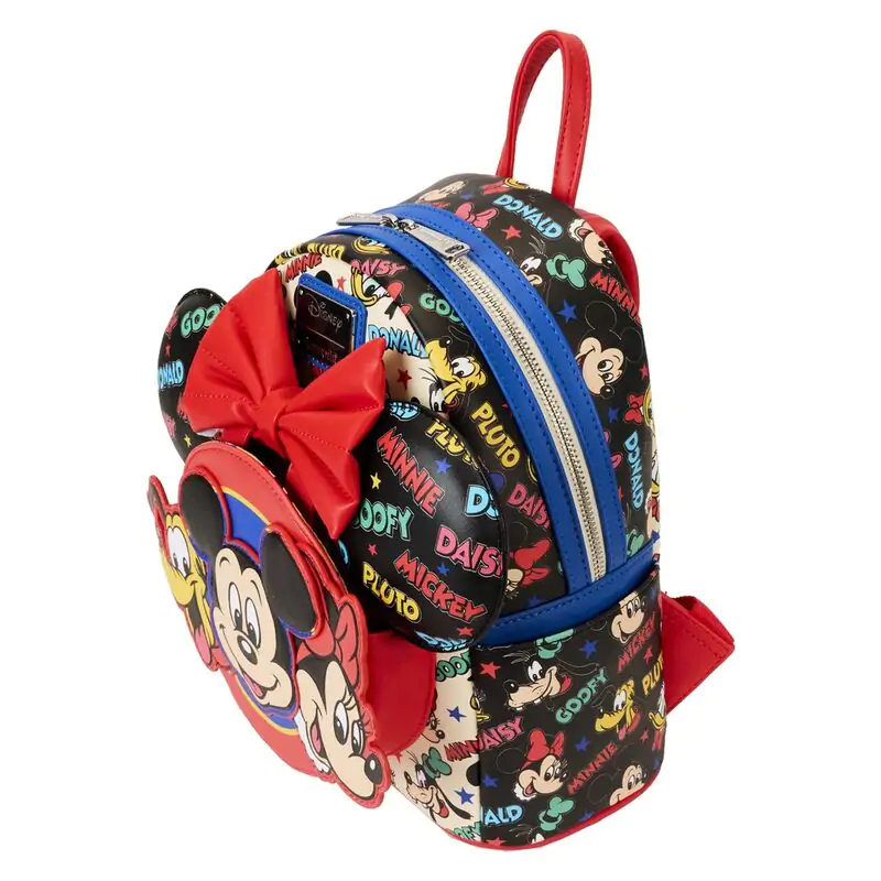 Rucsac Loungefly Disney Classic Mickey and Friends + bentiță poza produsului