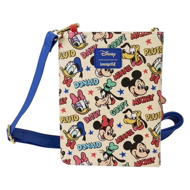 Loungefly Disney Classic Mickey and Friends geantă crossbody notebook poza produsului