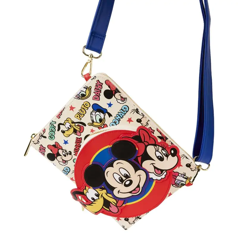 Loungefly Disney Classic Mickey and Friends geantă crossbody notebook poza produsului