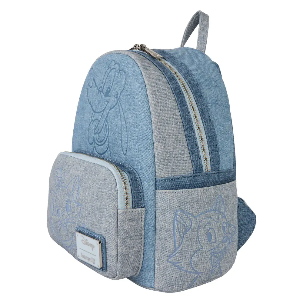 Rucsac Loungefly Disney Denim 26cm poza produsului