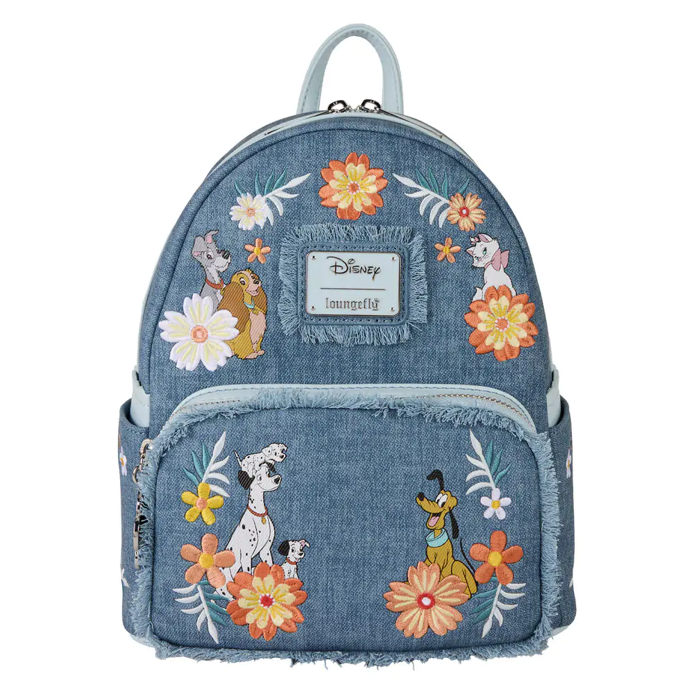 Rucsac Loungefly Disney Denim 26cm poza produsului