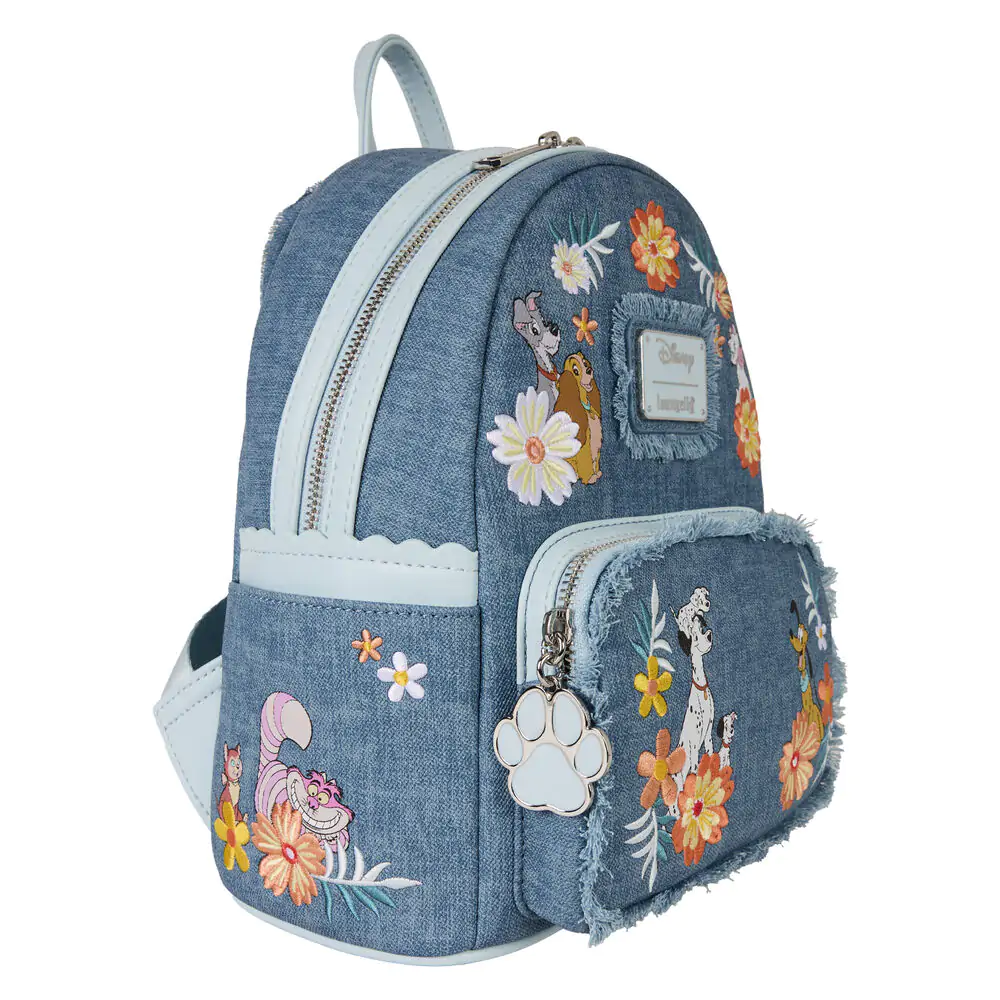 Rucsac Loungefly Disney Denim 26cm poza produsului