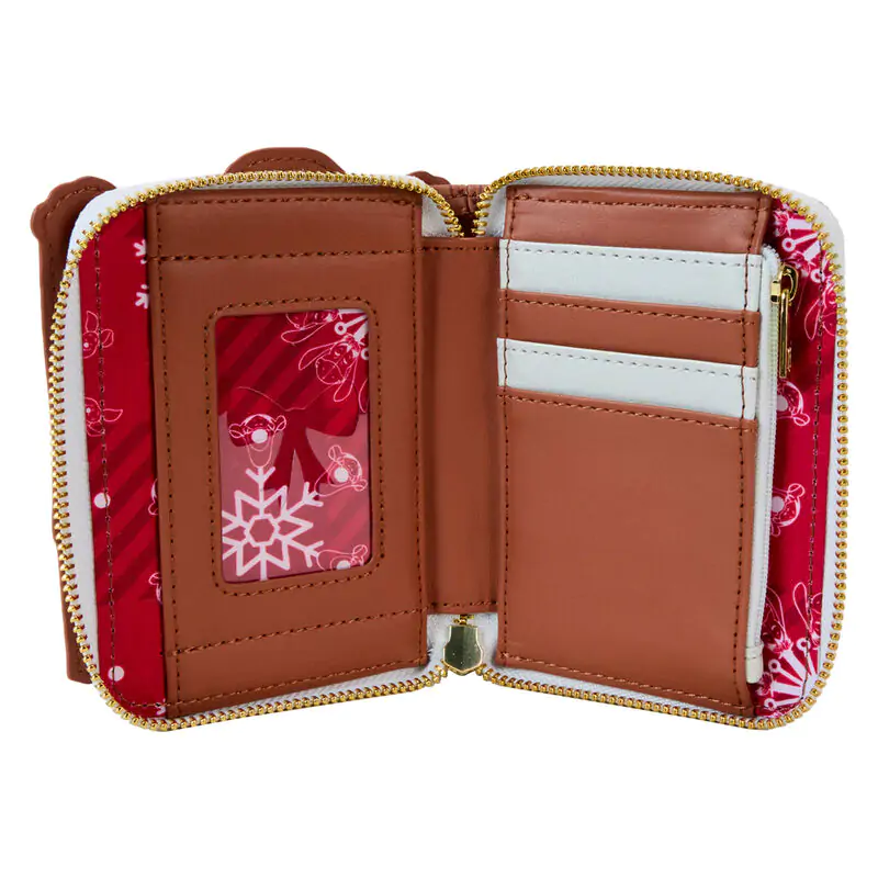 Loungefly Disney Winnie the Pooh Holiday Friends portofel poza produsului