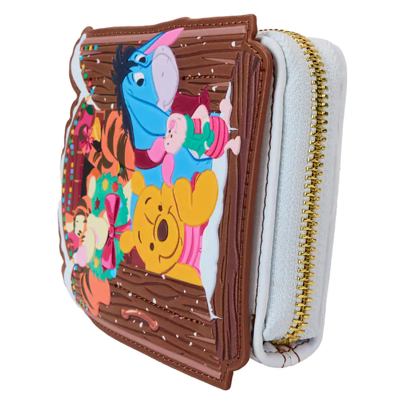 Loungefly Disney Winnie the Pooh Holiday Friends portofel poza produsului