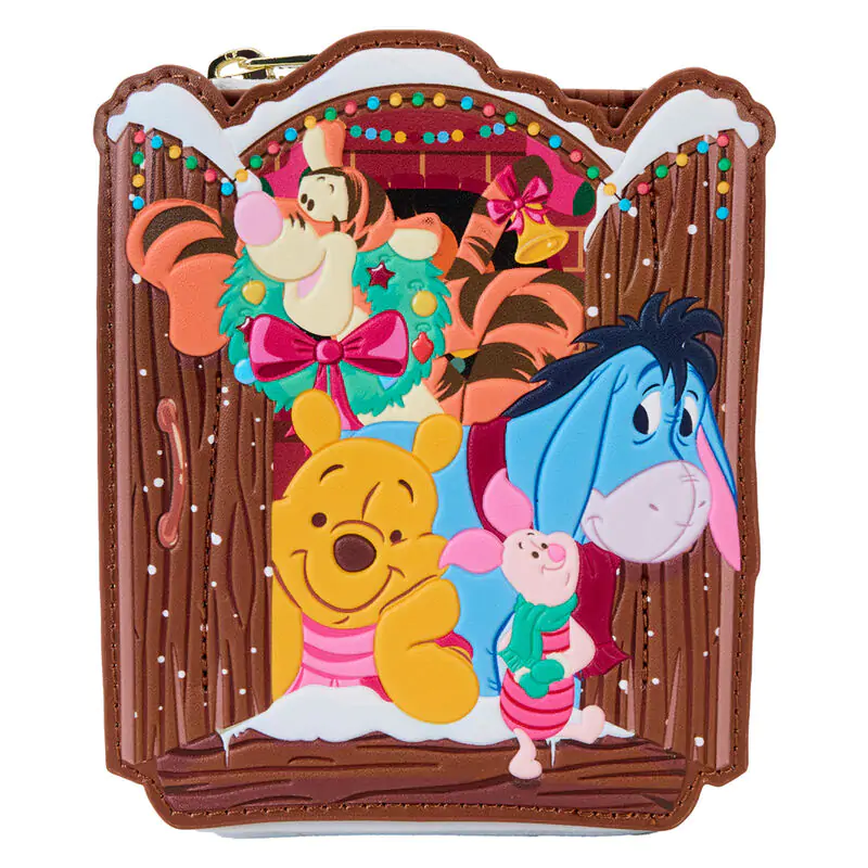 Loungefly Disney Winnie the Pooh Holiday Friends portofel poza produsului