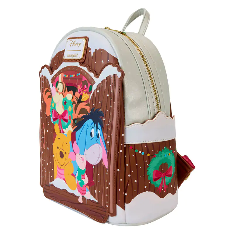 Loungefly Disney Winnie the Pooh Holiday Friends rucsac poza produsului