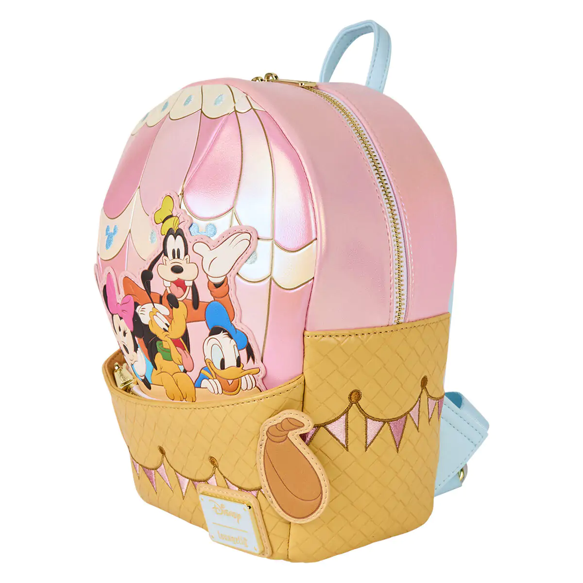 Loungefly Disney Mickey & Friends rucsac în formă de balon cu aer cald 26cm poza produsului