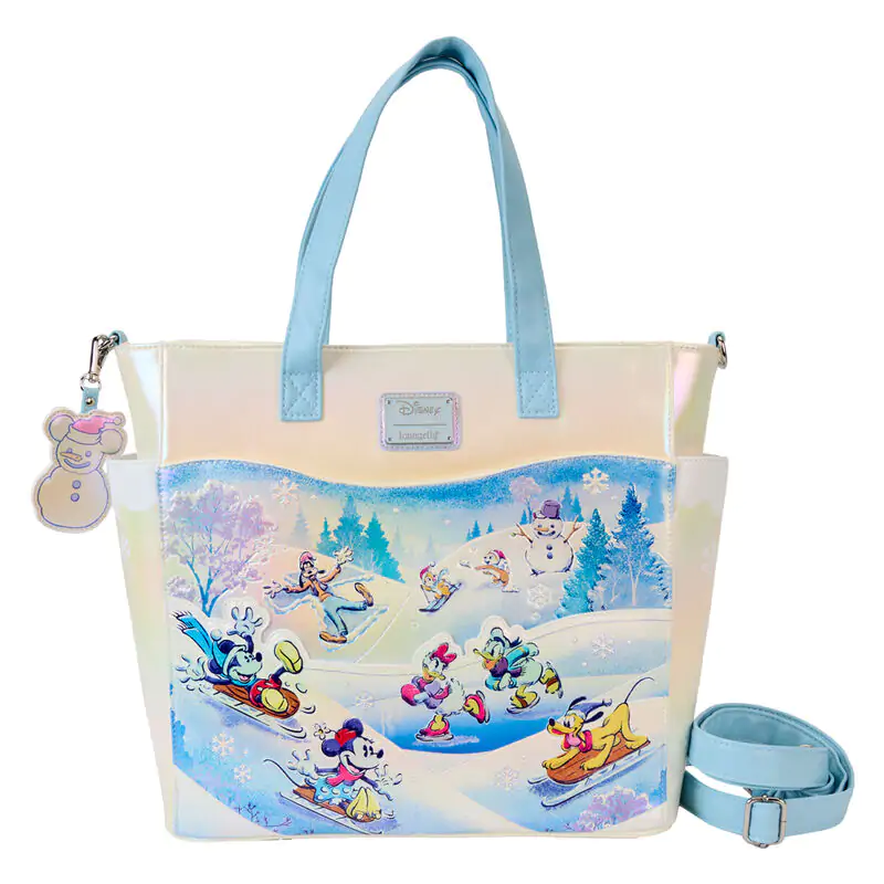 Loungefly Disney Mickey and Friends Winter Wonderland rucsac geantă poza produsului