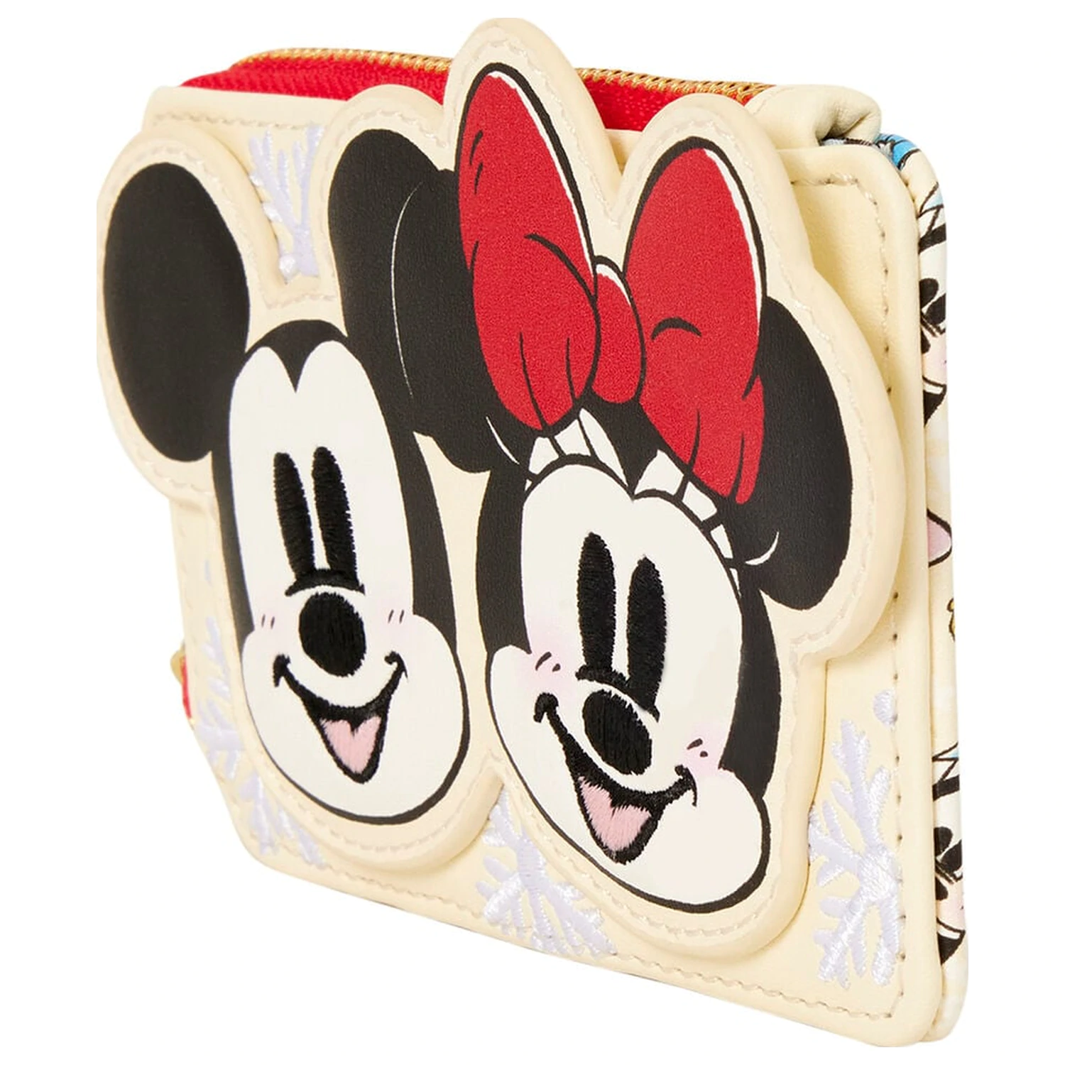 Suport de carduri Loungefly Disney Mickey & Friends Holiday Snow poza produsului