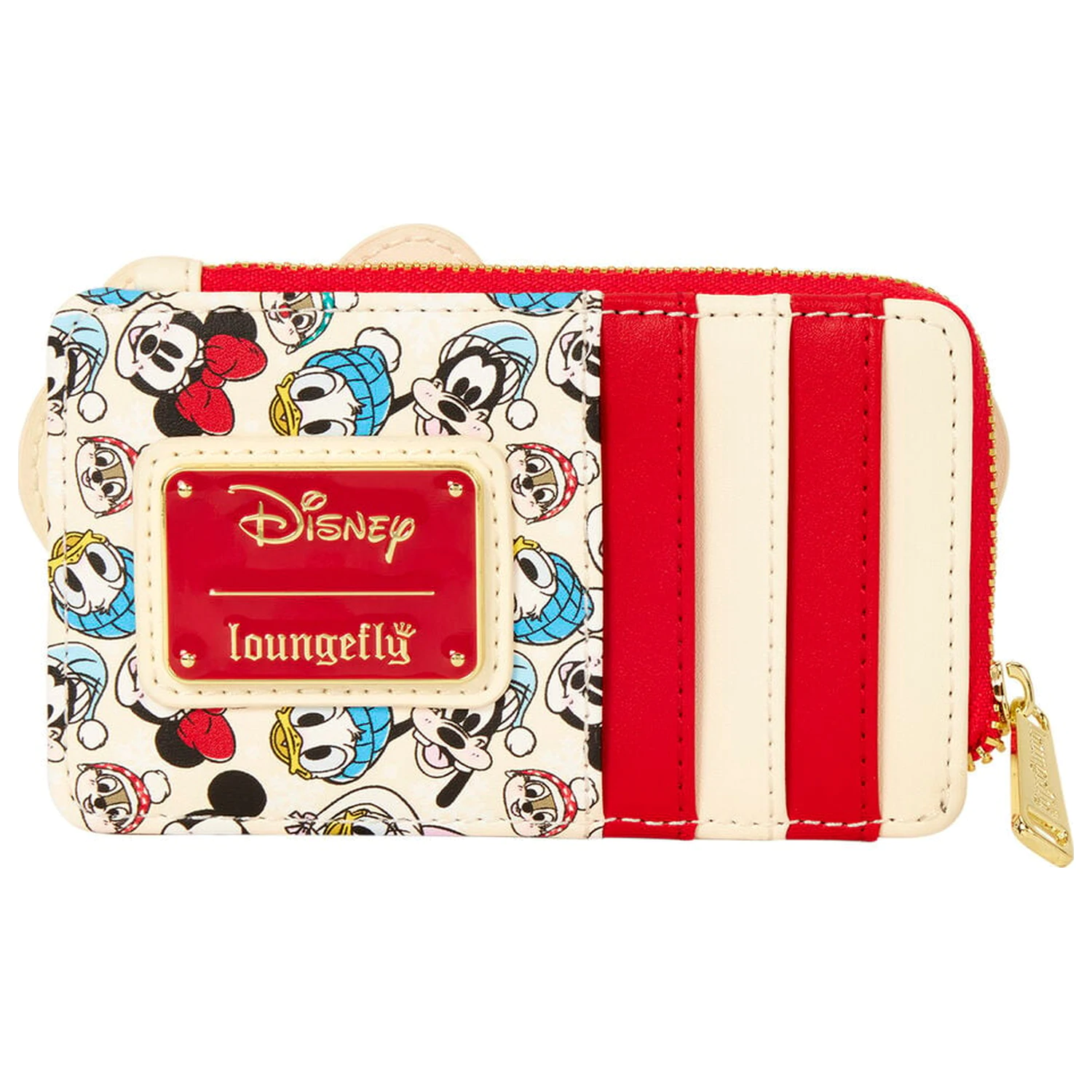 Suport de carduri Loungefly Disney Mickey & Friends Holiday Snow poza produsului