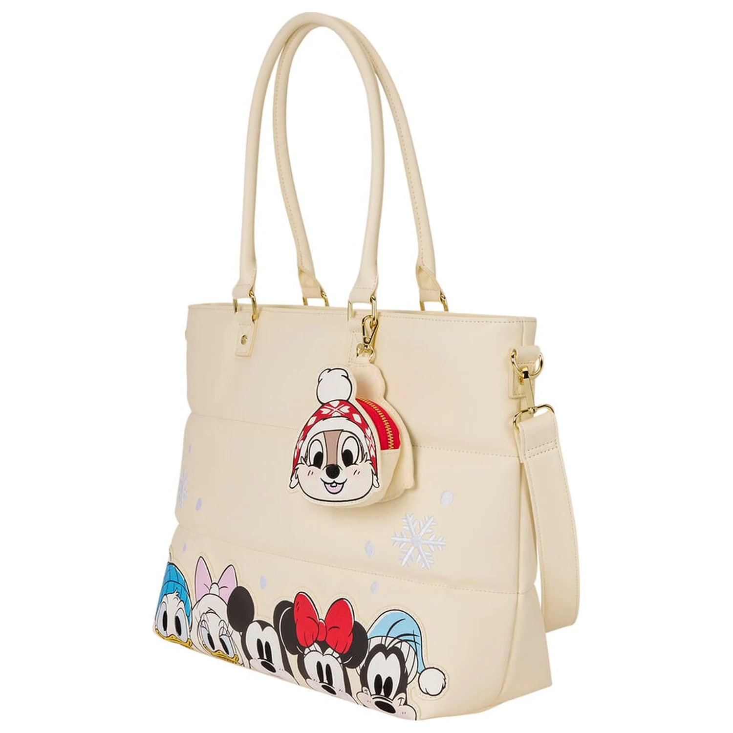 Loungefly Disney Mickey & Friends Puff Quilt geanta si portofel pentru monede poza produsului