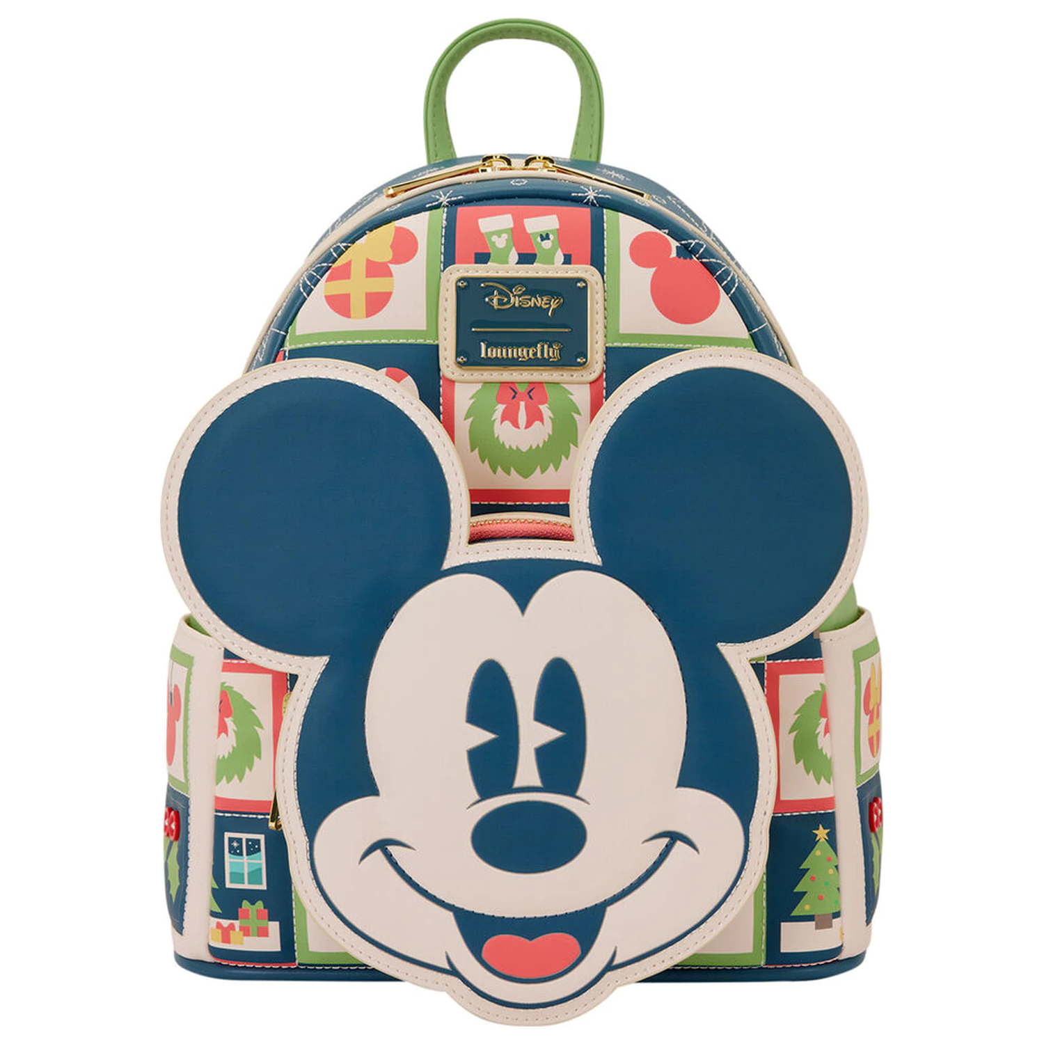 Loungefly Disney Mickey Holiday rucsac poza produsului