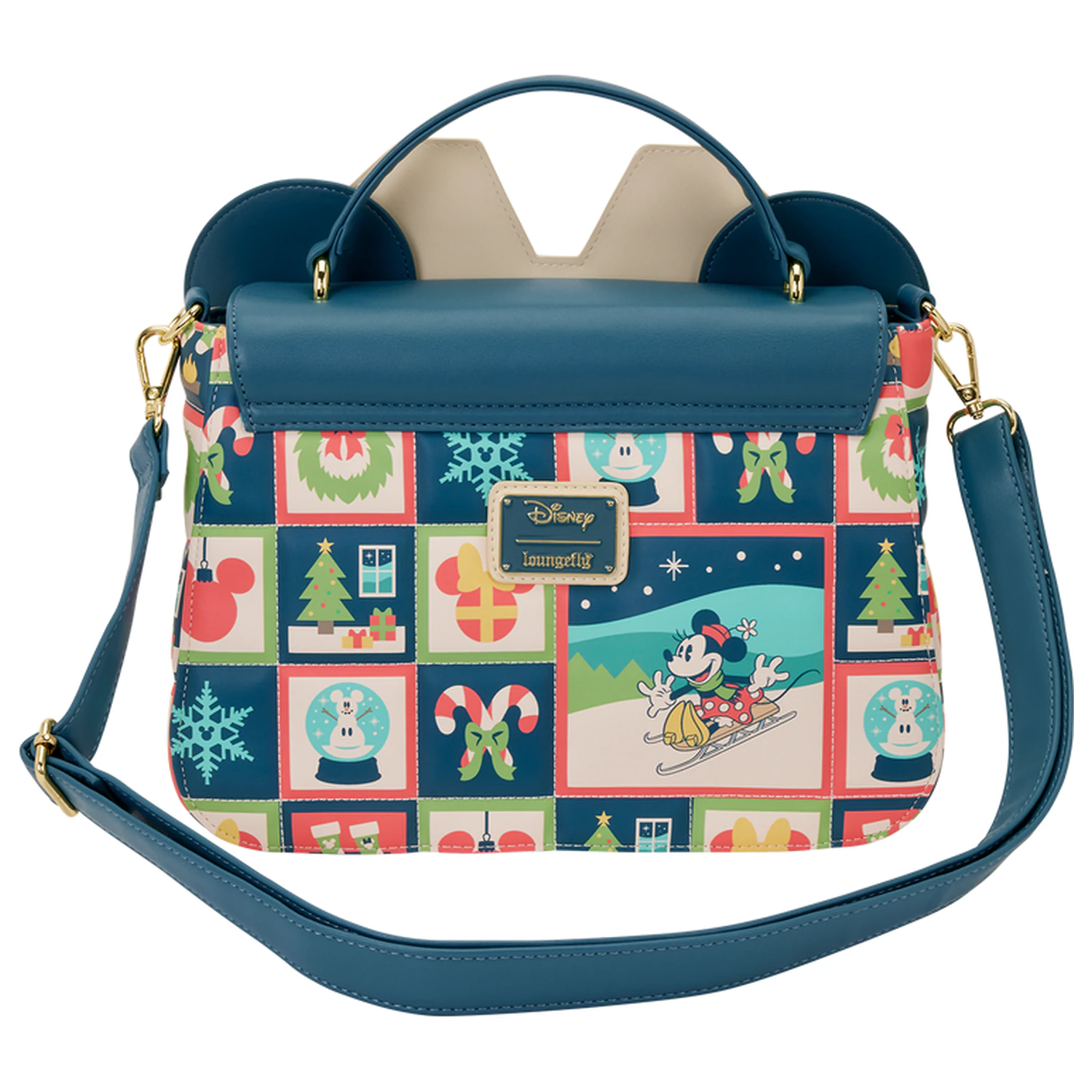 Loungefly Disney Mickey Holiday geanta de umar poza produsului