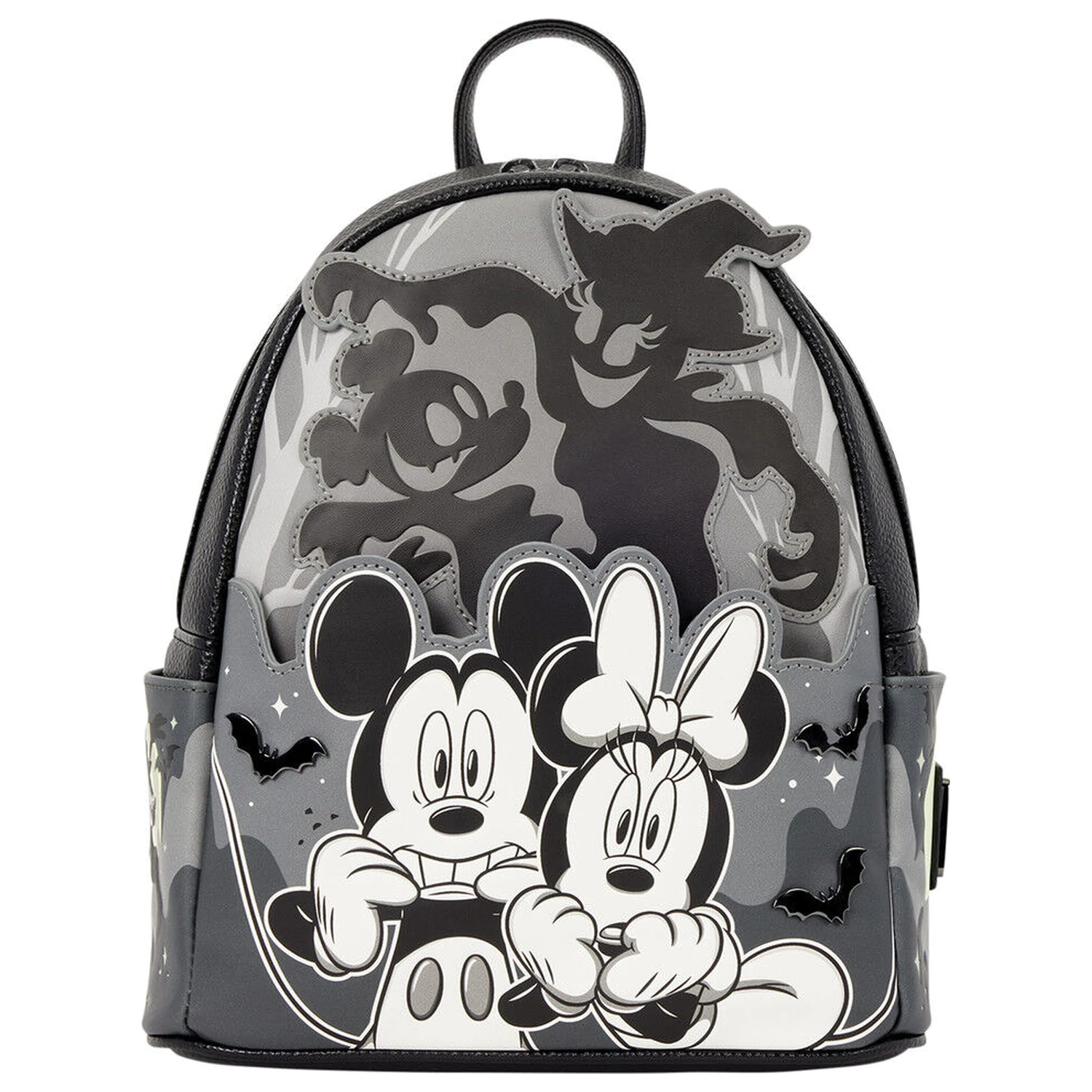 Loungefly Disney Mickey Mickey & Minnie Ghosh rucsac 26cm poza produsului