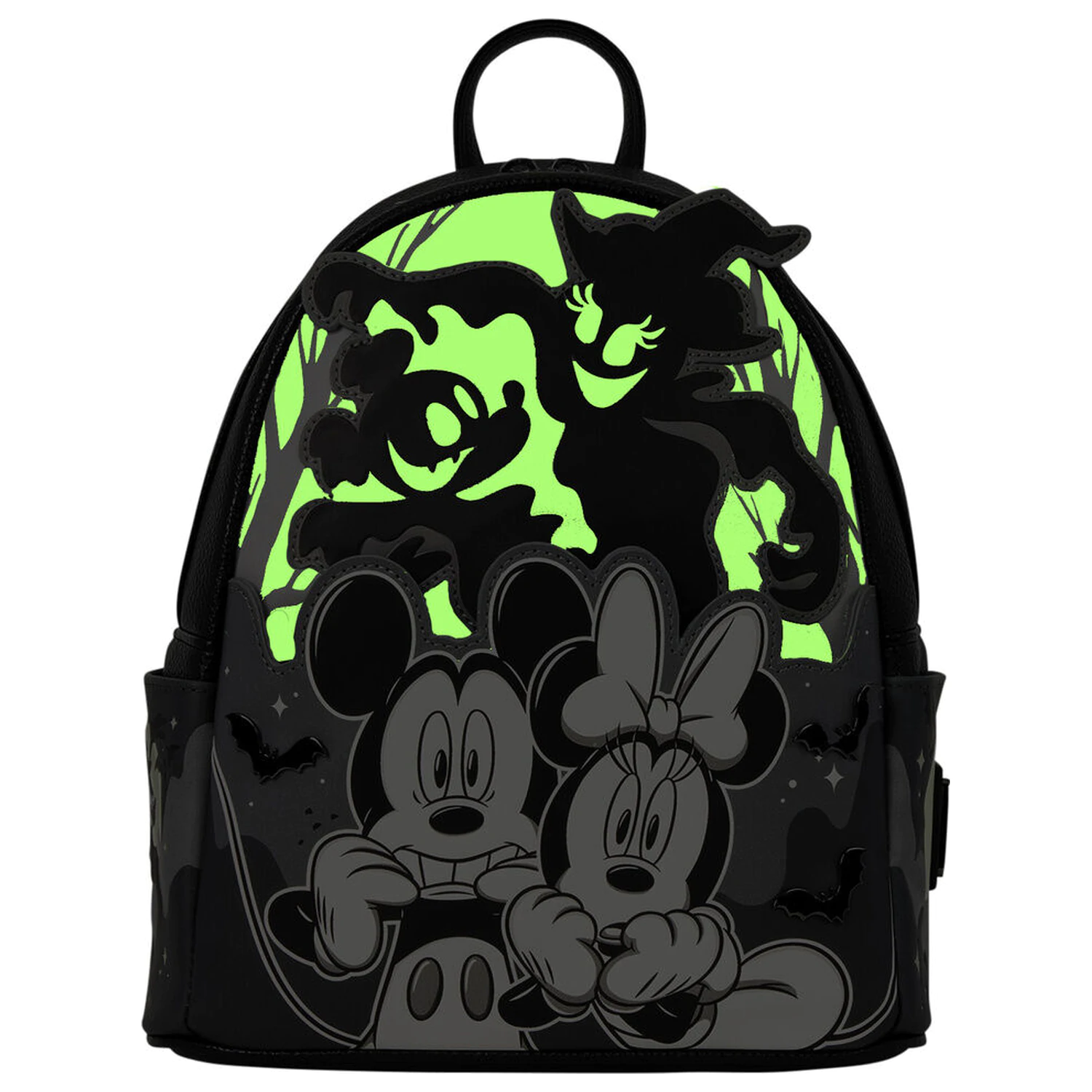 Loungefly Disney Mickey Mickey & Minnie Ghosh rucsac 26cm poza produsului
