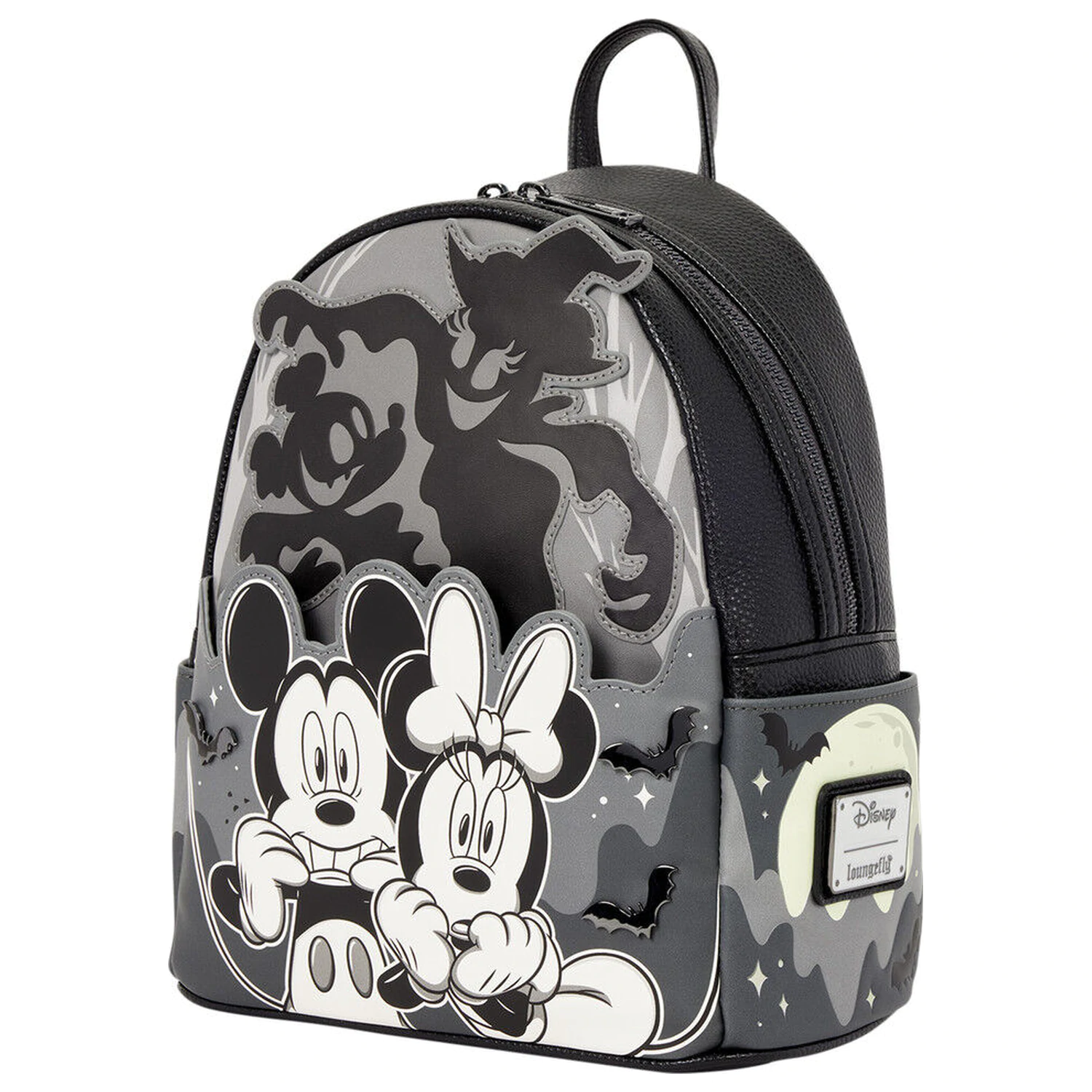 Loungefly Disney Mickey Mickey & Minnie Ghosh rucsac 26cm poza produsului