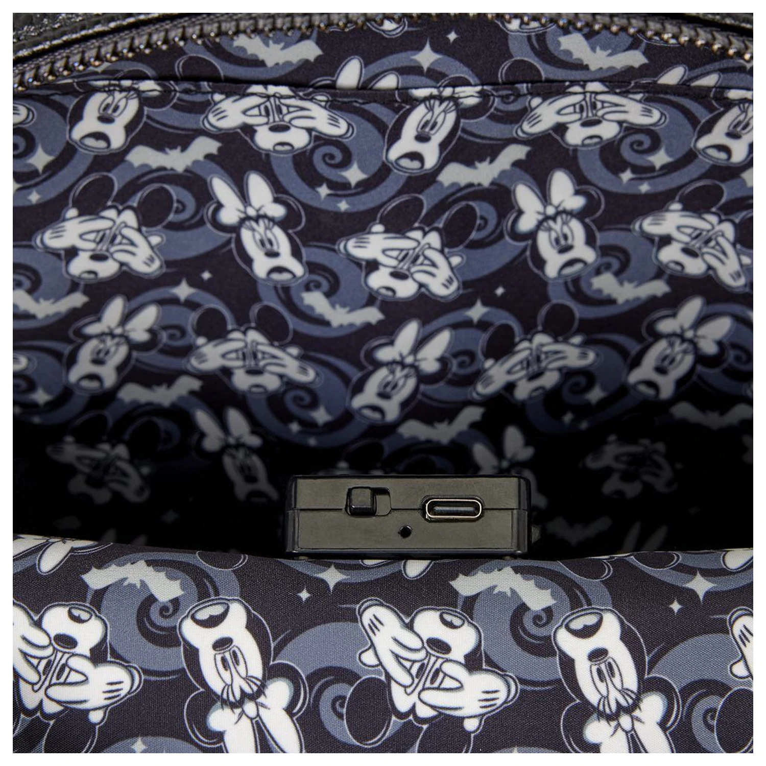 Loungefly Disney Mickey Mickey & Minnie Ghosh rucsac 26cm poza produsului