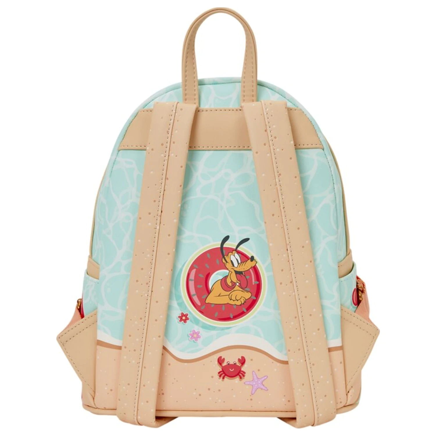 Loungefly Disney Mickey & Minnie Beach Fun rucsac 26cm poza produsului
