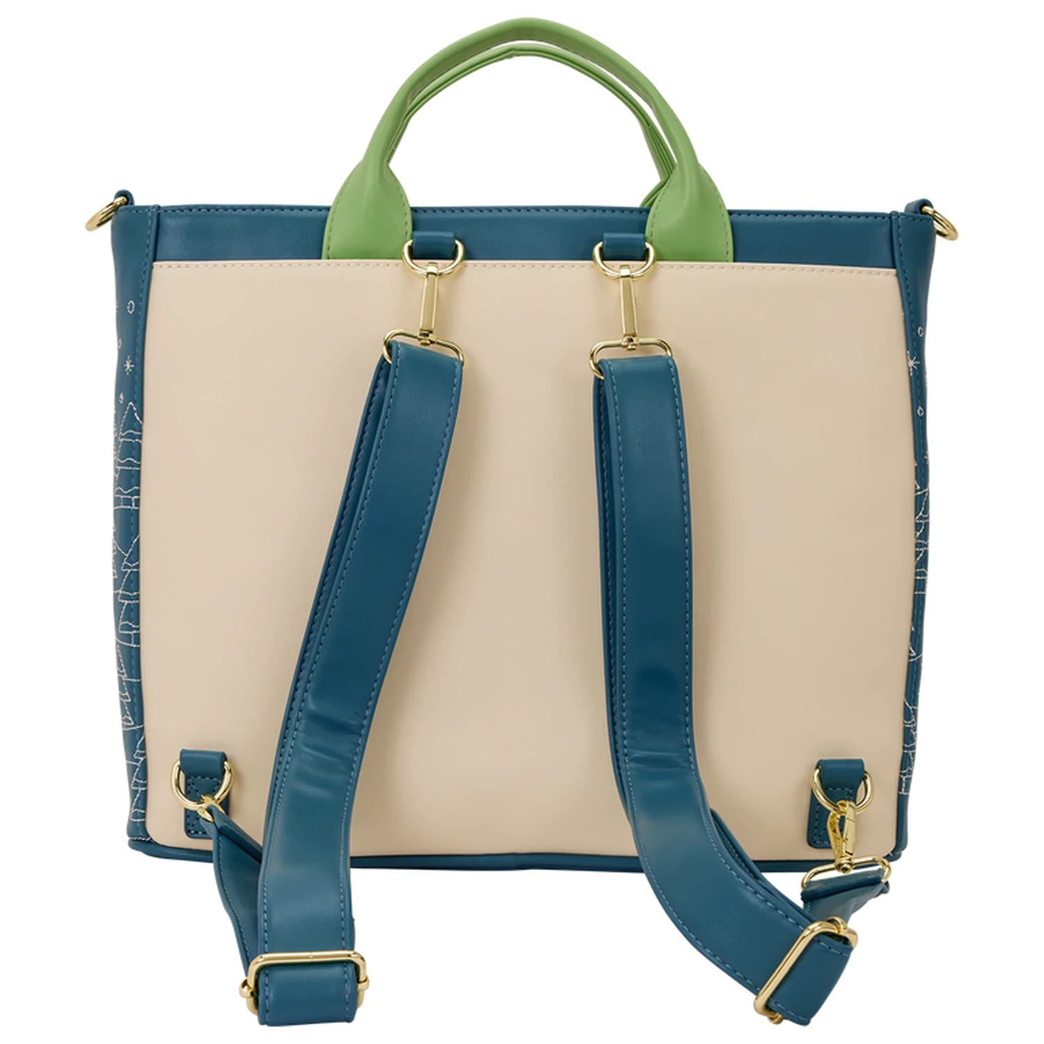 Loungefly Disney Mickey & Minnie Holiday geanta poza produsului