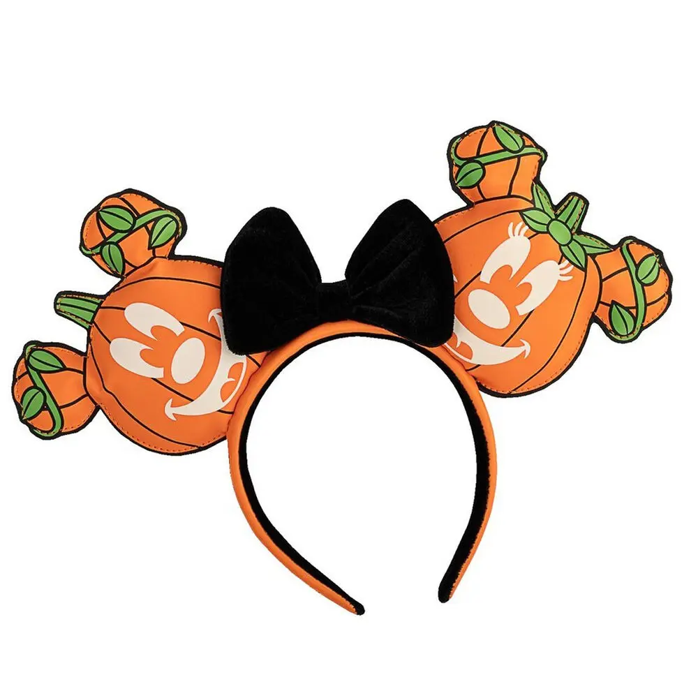 Disney by Loungefly Bandă de păr Mickey Halloween Mick-O-Lantern poza produsului