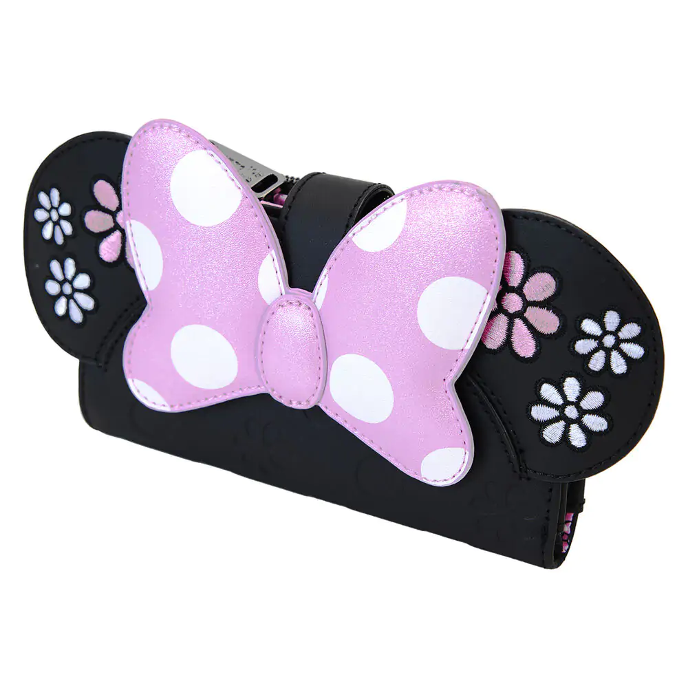 Loungefly Disney Minnie Floral Rock the Dots portofel poza produsului