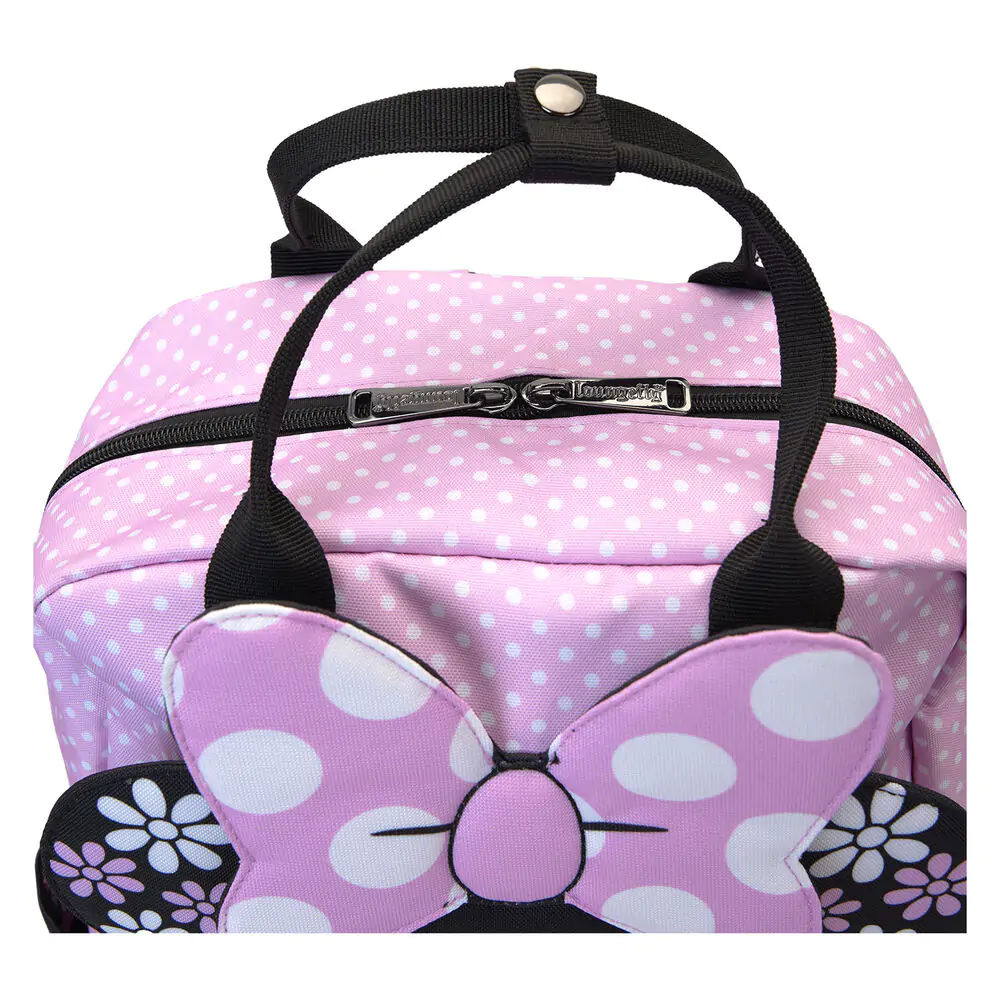 Rucsac Loungefly Disney Minnie Floral Rock the Dots nylon poza produsului