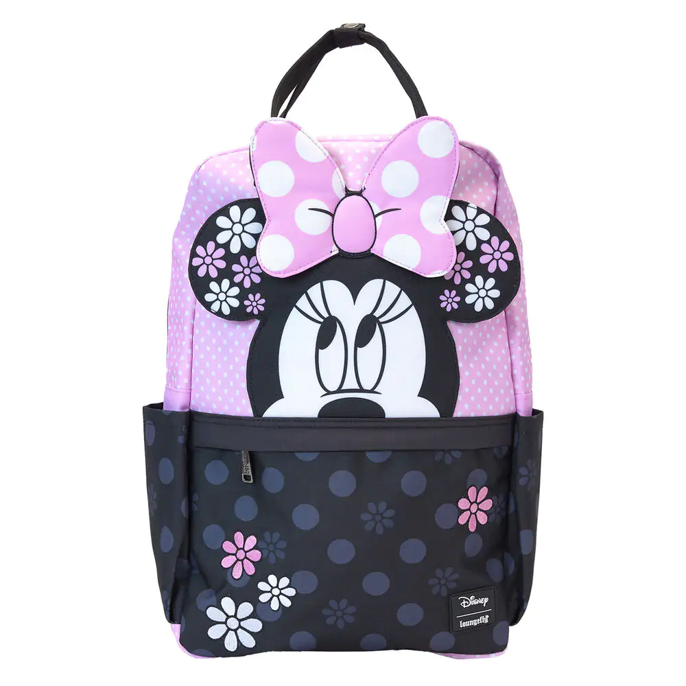 Rucsac Loungefly Disney Minnie Floral Rock the Dots nylon poza produsului