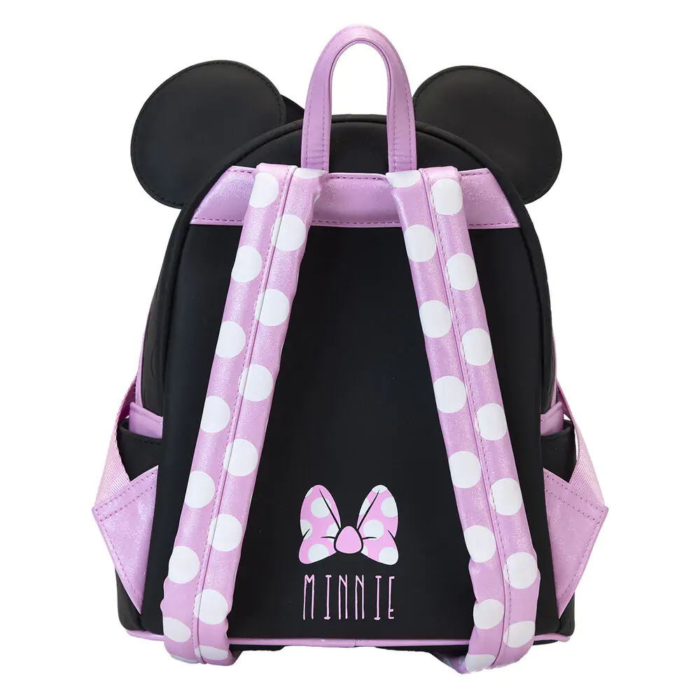 Loungefly Disney Minnie Floral Rock the Dots rucsac poza produsului