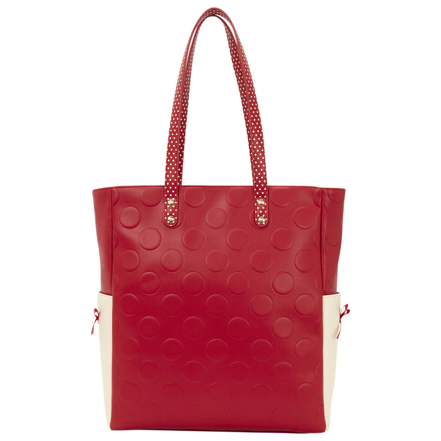 Loungefly Disney Minnie Mouse Rocks the Dots Coquette geanta tote poza produsului