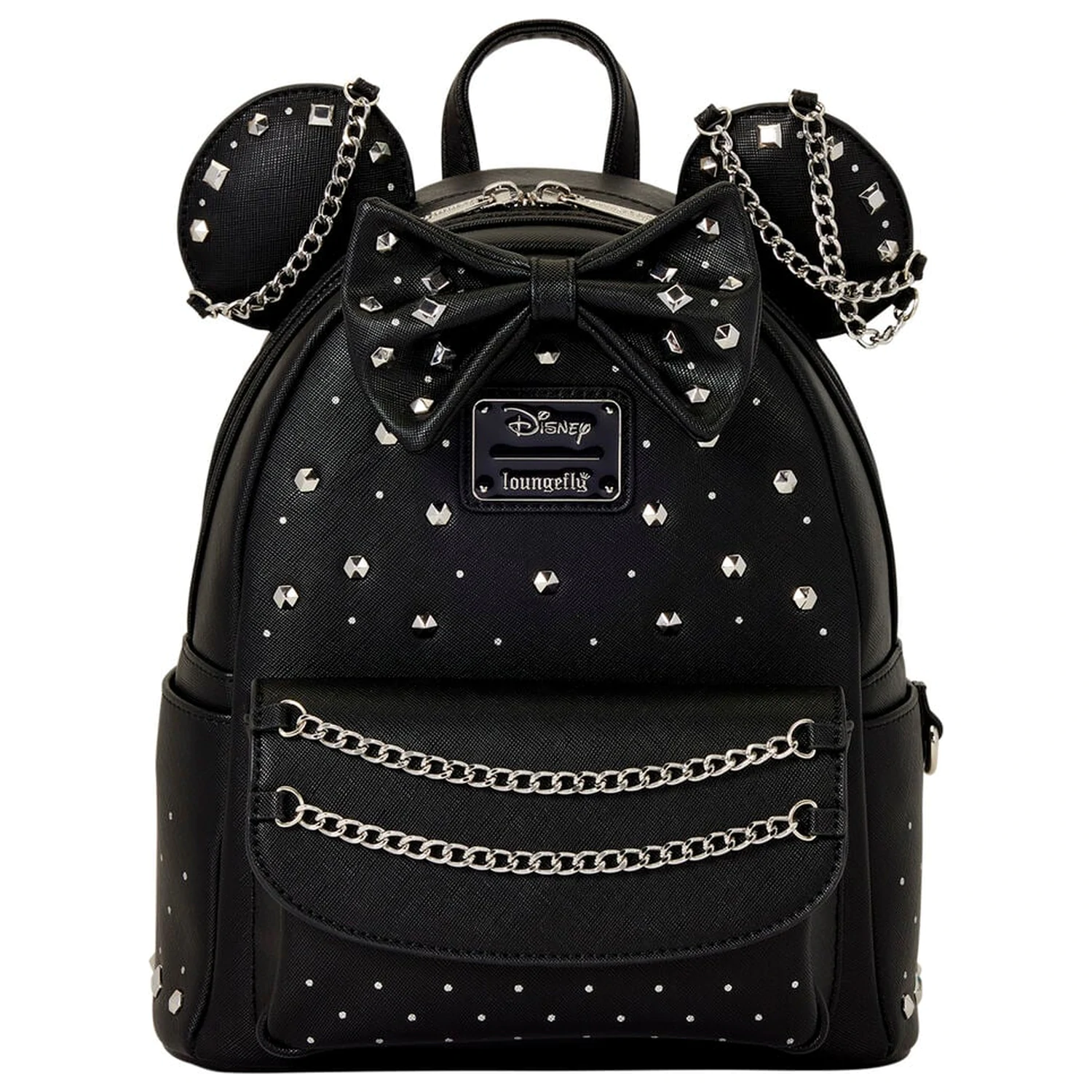 Loungefly Disney Minnie Studs & Chains rucsac 26cm poza produsului