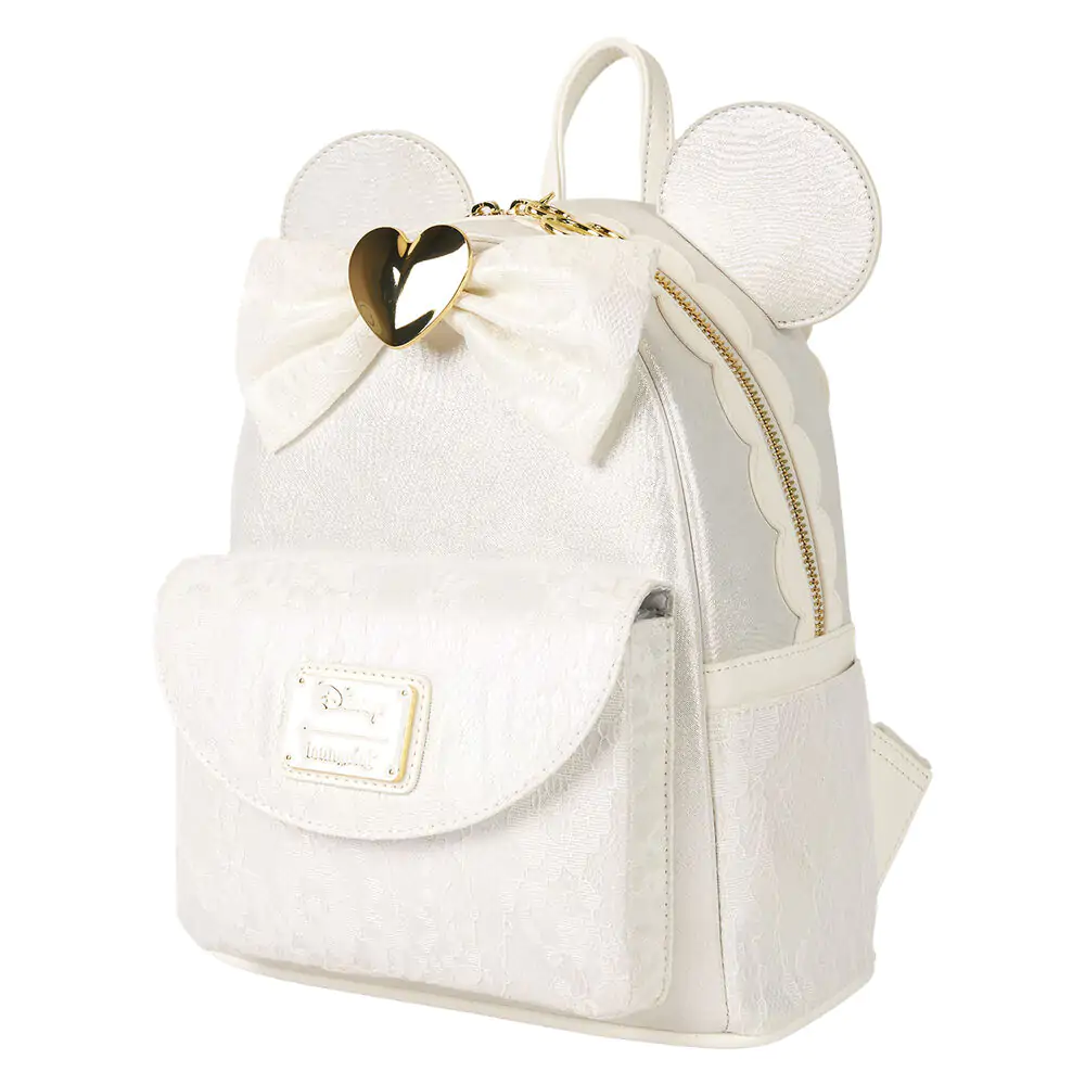Rucsac Loungefly Disney Minnie Wedding 26cm poza produsului