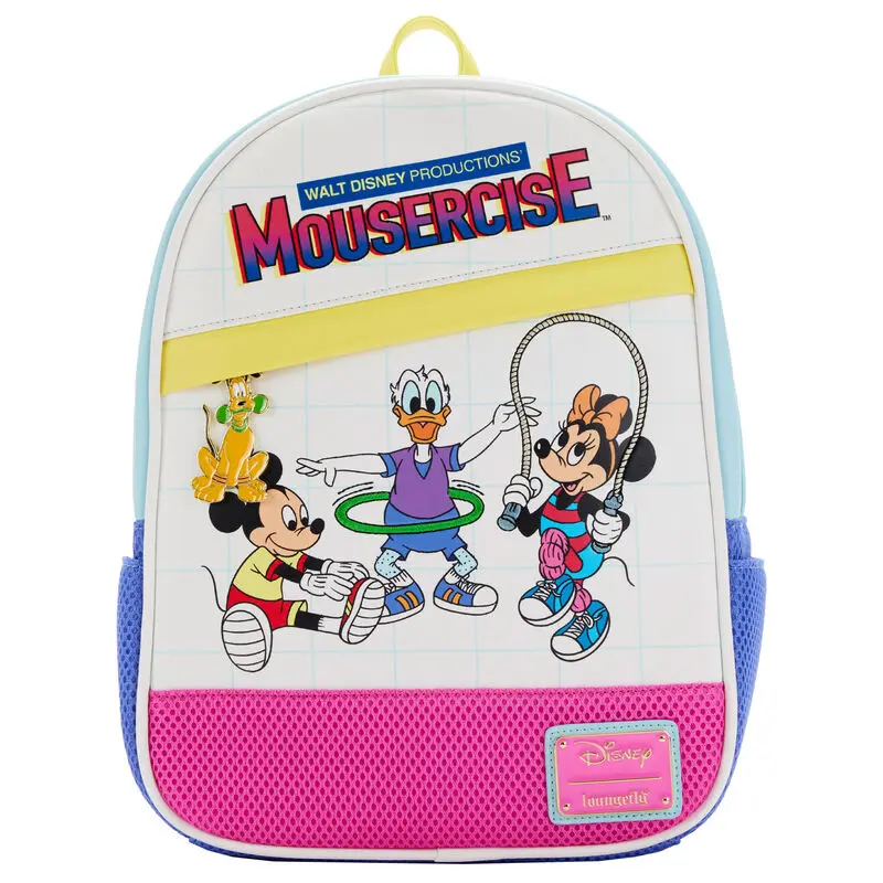 Loungefly Disney Mousercise rucsac 30cm poza produsului