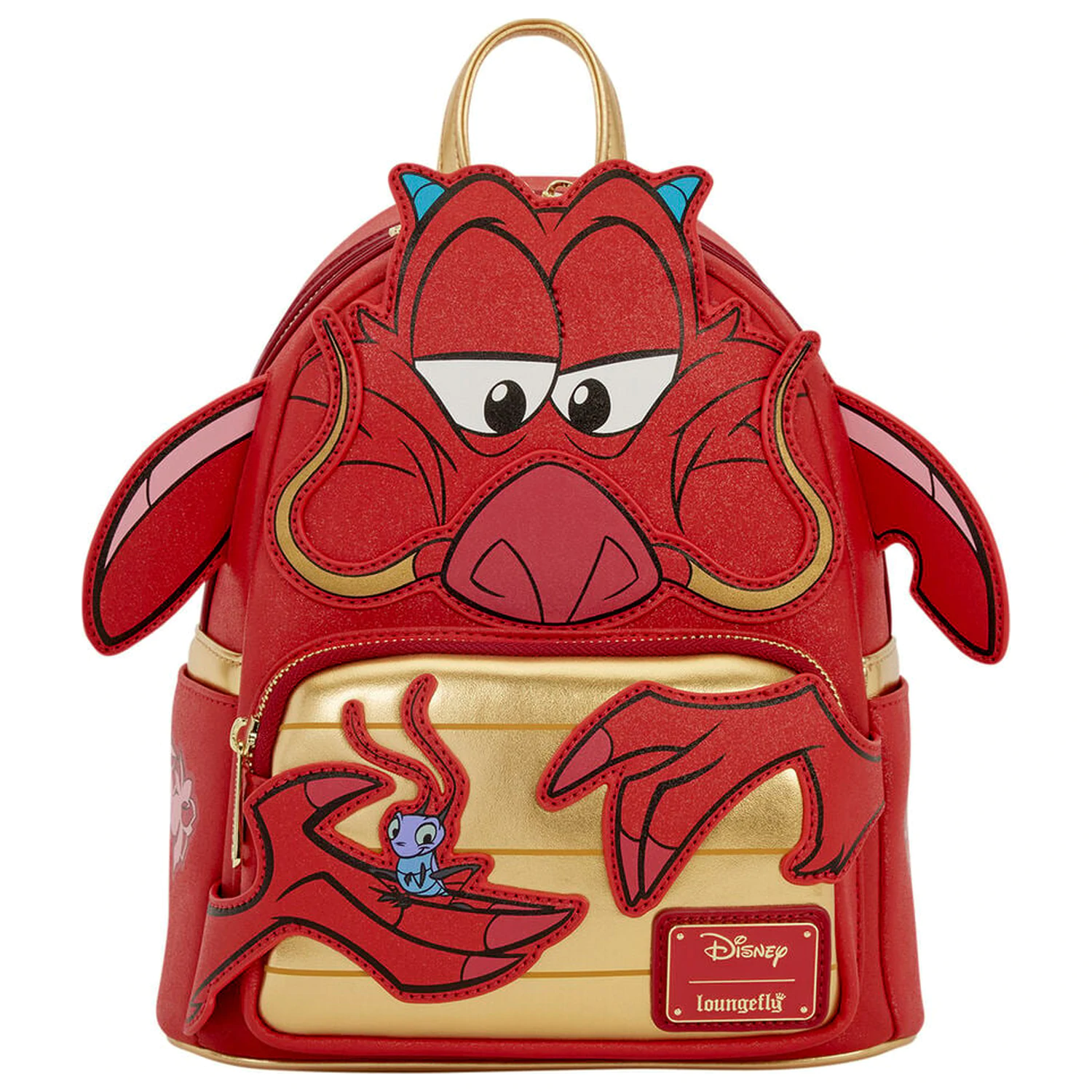 Loungefly Disney Mulan Mushu rucsac poza produsului