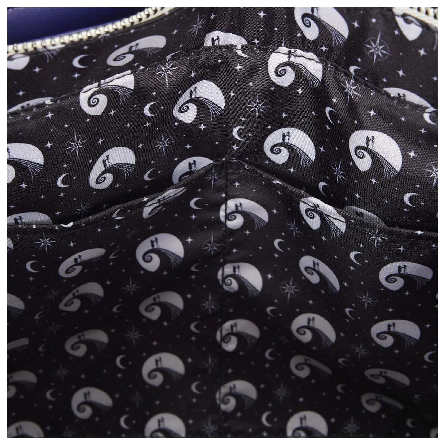 Loungefly Disney Nightmare Before Christmas Jack Skellington & Sally geanta Rucsac de noapte poza produsului