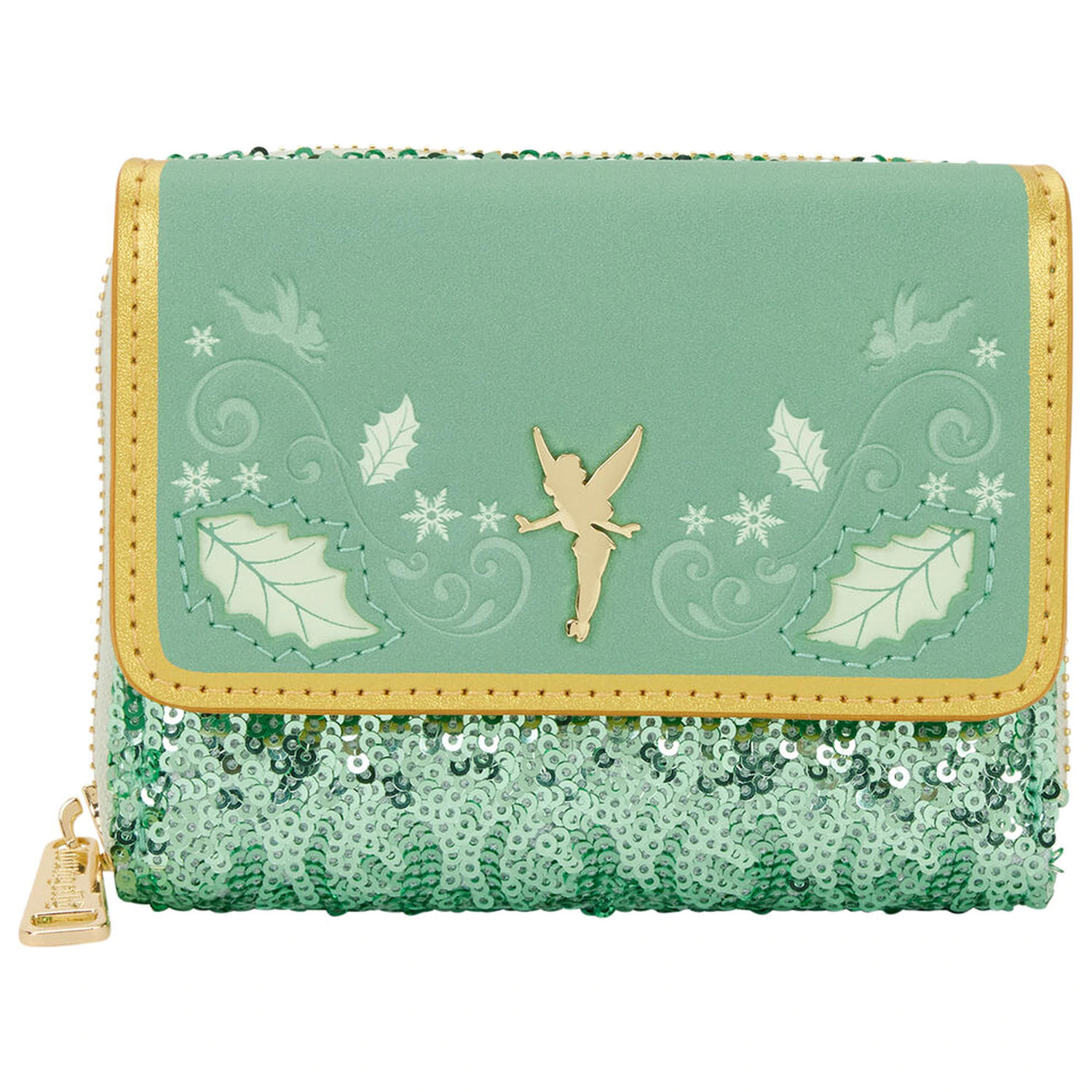 Loungefly Disney Peter Pan Tinker Bell portofel de sarbatori poza produsului