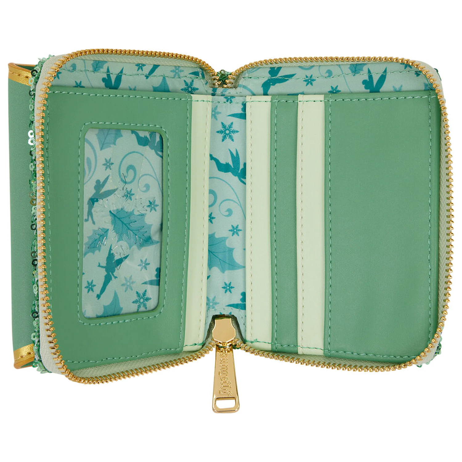 Loungefly Disney Peter Pan Tinker Bell portofel de sarbatori poza produsului